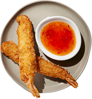 Panko Prawns