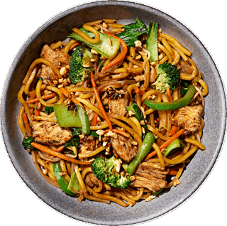 Indonesian Satay Noodles